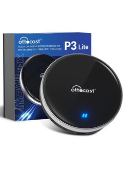 Ottocast P3 Lite Ai Box for Mercedes A B CLA CLS GLA GLE Class E Class Cabriolet 2016 To 2024 Car Wireless CarPlay Android Auto Adapter  - Image 1