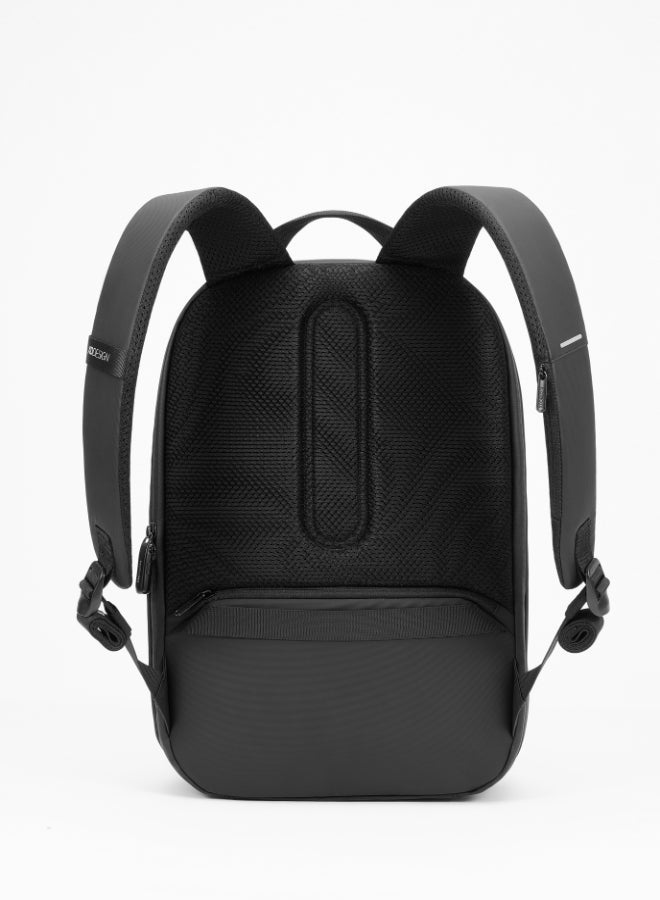 XD DESIGN Bobby Edge | Anti-Theft Backpack, Laptop & Tablet Travel Bag, RPET, Hidden Zipper, Cut Resistant, RFID Protected Pocket, Multi Compartments & Water Repellant - Black - Image 3