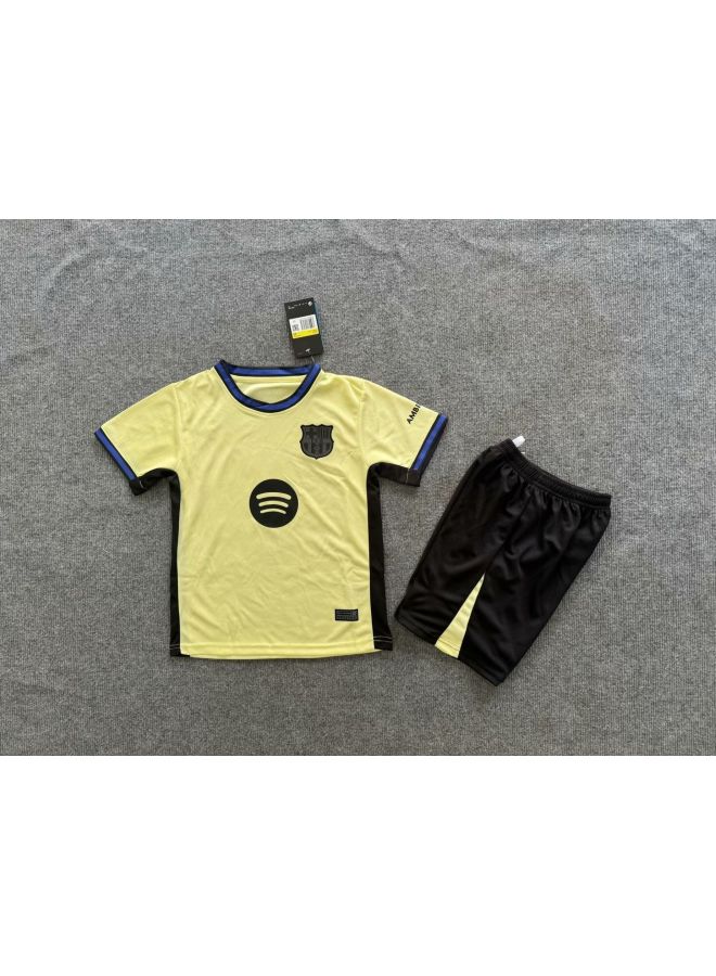 On Popular Children's Short-Sleeved Basque Jersey