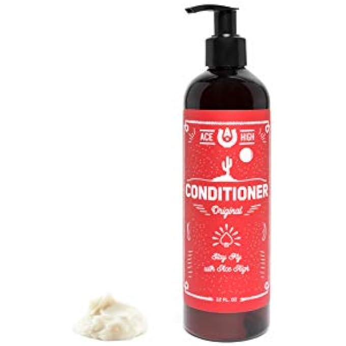 ace high MEN'S HAIR CONDITIONER, HYDRATES AND SOFTENS, PROMOTES SCALP HEALTH, SMALL BATCH, SULFATE FREE,12OZ - Image 3