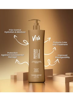 Viva Brazilian Protein After Care Nourishing Shampoo 750ml SULFATE FREE  PARABEN FREE GLUTEN FREE COLOR FREE - pzsku/ZA70FA1B0E57E768E4607Z/45/_/1733659895/ef68c9b2-236e-486b-a7f4-2518753bc427