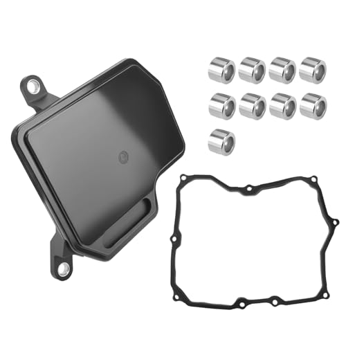 Treloxia Automatic Transmission Filter with Pan Gasket Fits for Audi Q3, Volkswagen Tiguan/Arteon/Atlas, Replace V105611, 0440407, 09P325429 - Image 1