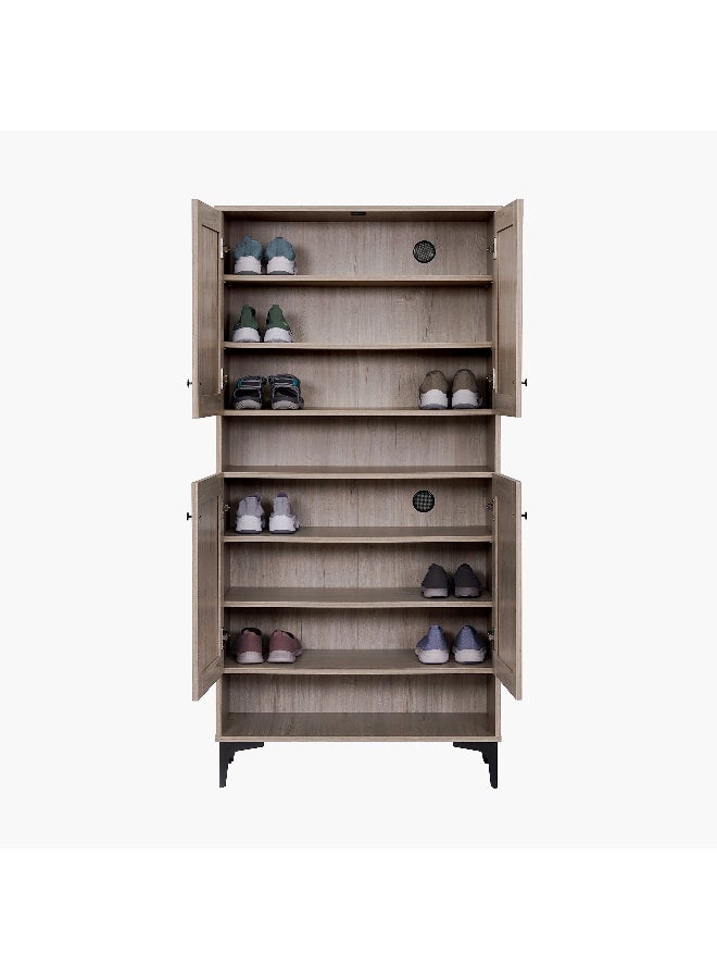 Home Box Shoe Cabinet in Light Gray for Home - Image 2