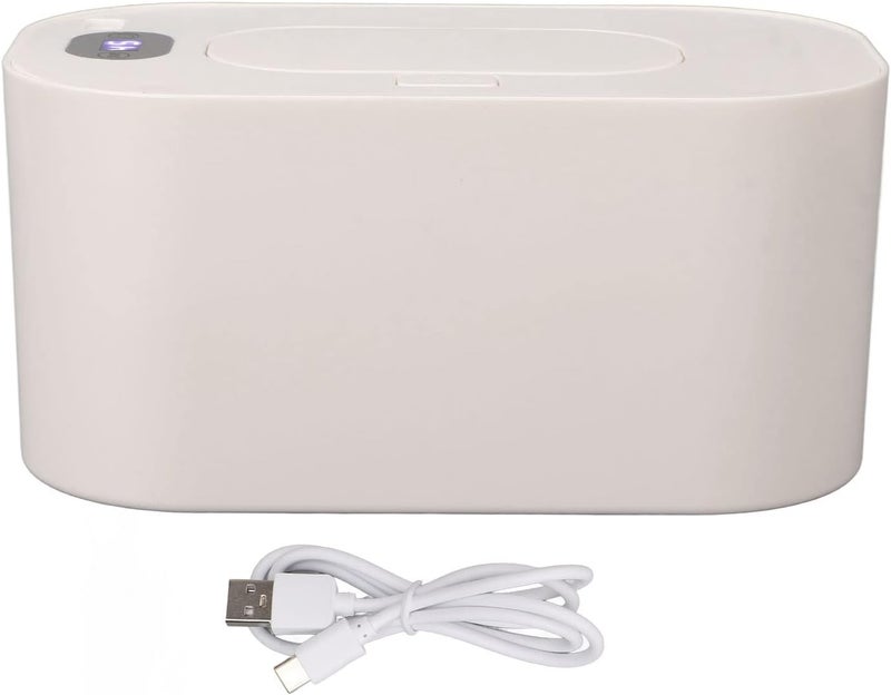 OUKA Baby Wipe Warmer, Baby Wet Wipes Dispenser, Large Capacity LED Screen Portable Uniform Heating Adjustable Wet Wipe Warmer, Quick Heating System, Wipes Warmer for Babies Baby - Image 1