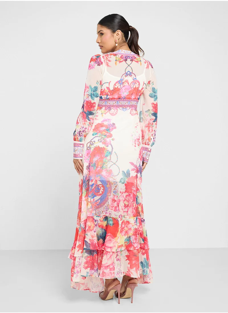 ELLA Floral Print Dress