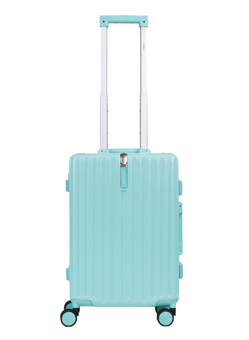 ستارجولد حقيبة الأمتعة TPC حقيبة جانبية صلبة بعجلات دوارة 360 درجة وحقيبة سفر بنظام قابل للقفل - Image 1