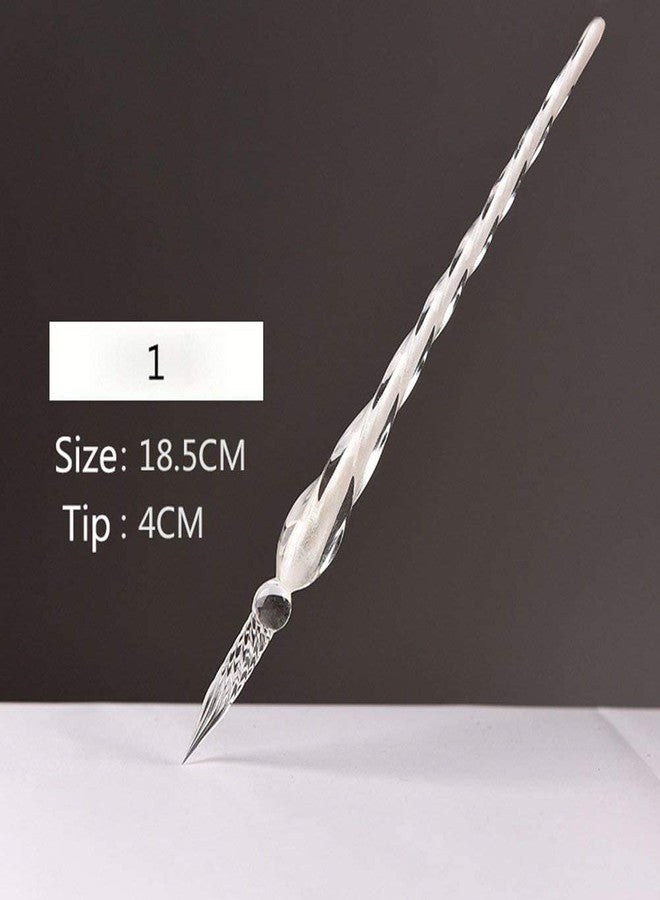 Art Ranger Crystal Glass Dip Pen With 12 Colors - Image 3