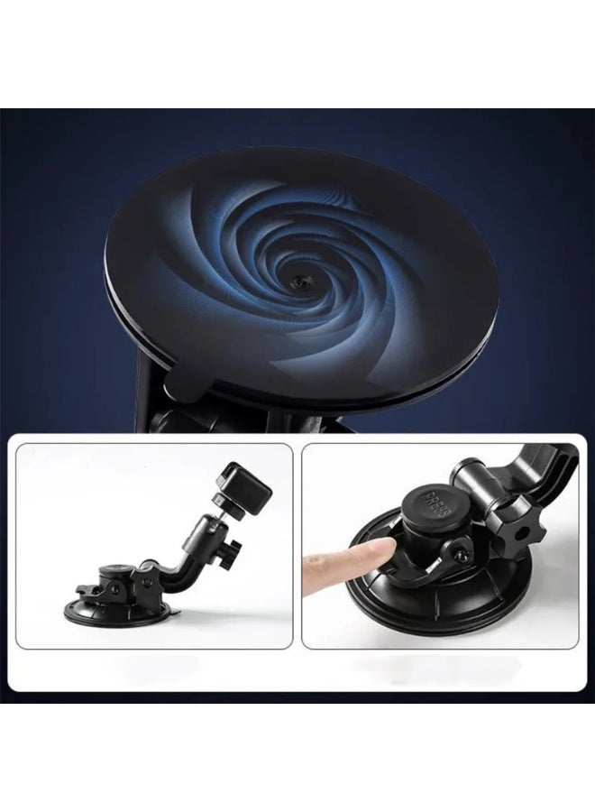 Car Phone Mount with Strong Suction Cup & 360° Adjustable Arm Car Phone Holder Phone Holder Stand for All Phones  - Image 2