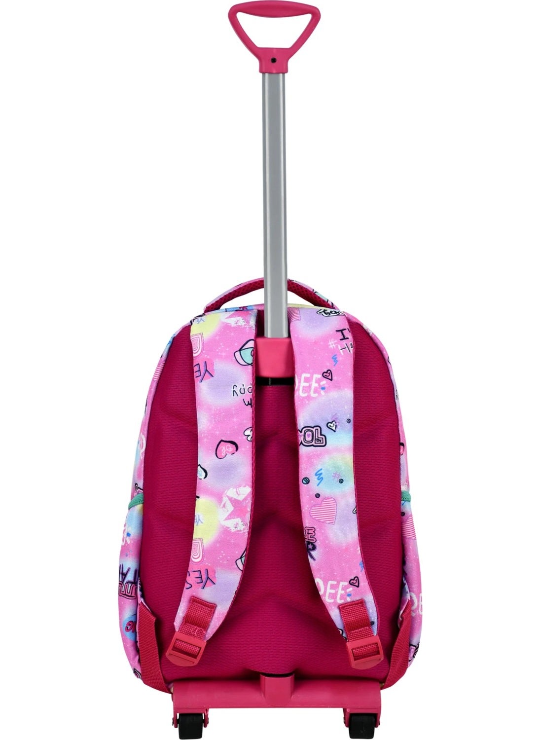 Çantaland Colourful Patterned Primary School Bag with Trolley + Lunch Box  - Image 3