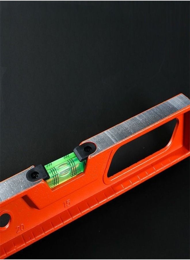 Generic Cast Aluminum Horizontal Ruler Is Used by Solid Horizontal Bubble Measuring Ruler  - Image 2