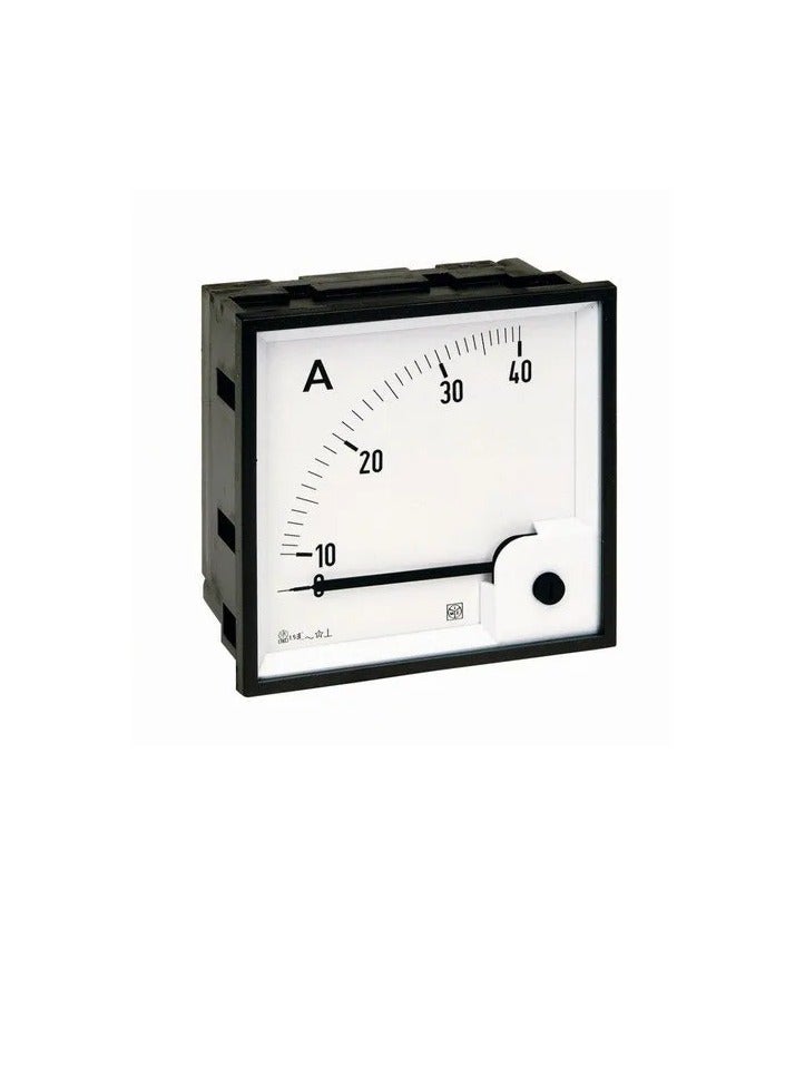 AC Analogue Panel Ammeter 48x48 CT Type Secondary 5A ERI48/ESI48 - Image 1