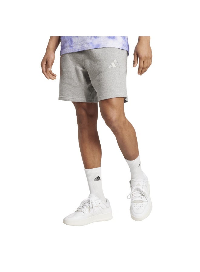 Adidas M A Szn Ft Sho Grey Training Shorts For Men XS  - Image 3