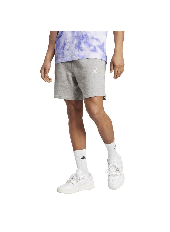 Adidas M A Szn Ft Sho Grey Training Shorts For Men XS  - Image 2
