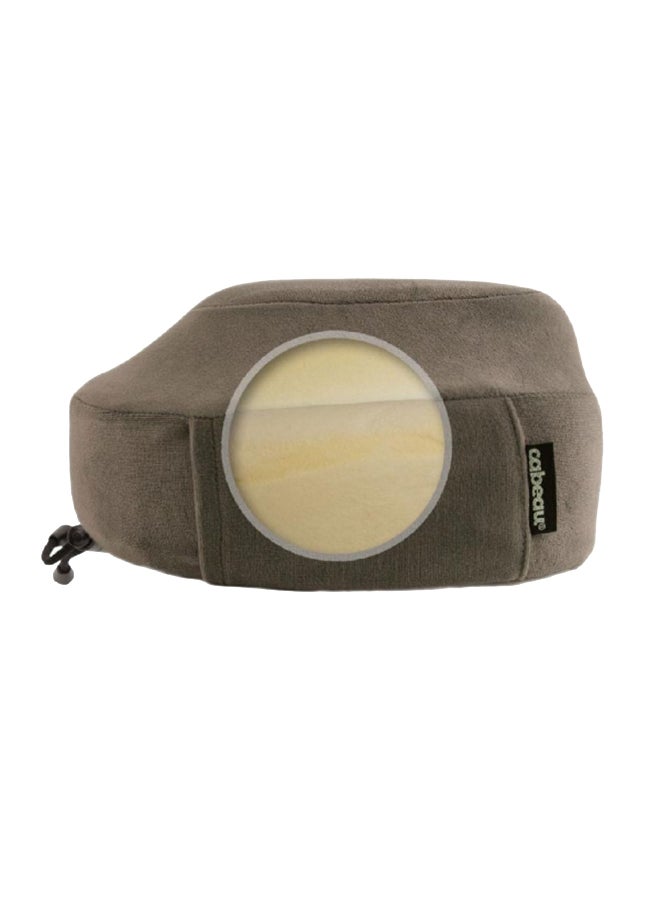 Cabeau - Ultra Soft Moisture Wicking Supportive Memory Foam Neck Pillow Grey 10 x 17 x 30 cm CB-TPCL3044 - Image 1