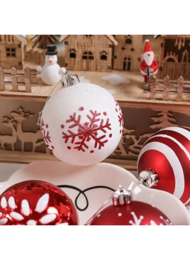 إيفا Christmas Red Baubles Set of 16 - Image 2