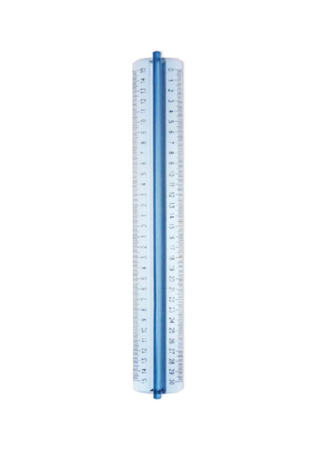 Arda Plastic Ruler, 30 cm With Long Handle