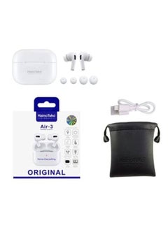 Haino Teko Air-3 Wireless Bluetooth For Men Women White  - Image 2