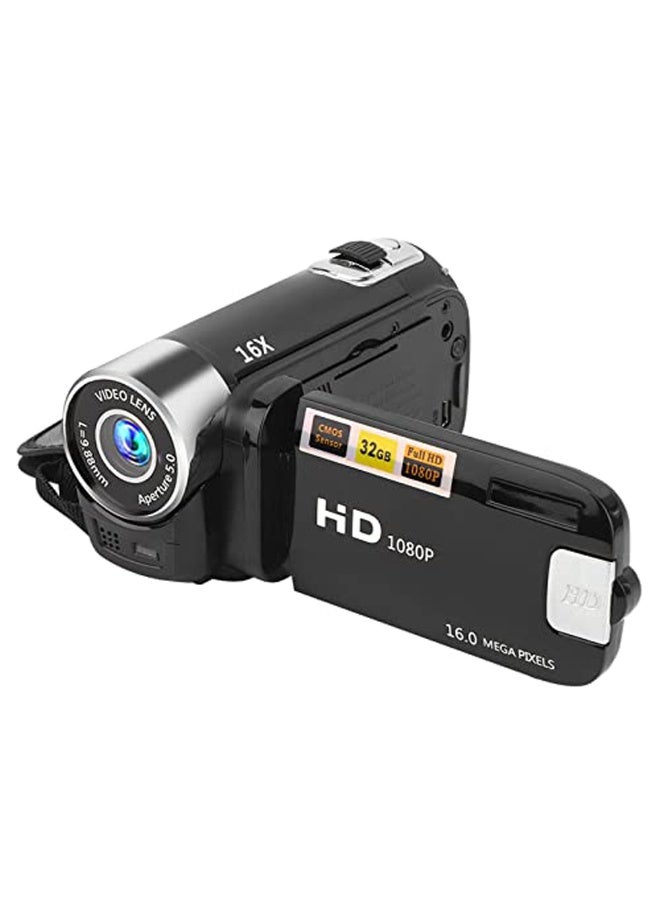 Digital Camcorder, DH-90 16X Digital Zoom 2.7 Inch Colourful Display Screen, High Definition Camera Image Video Shooting Camcorder US Plug 110-240V - Image 1