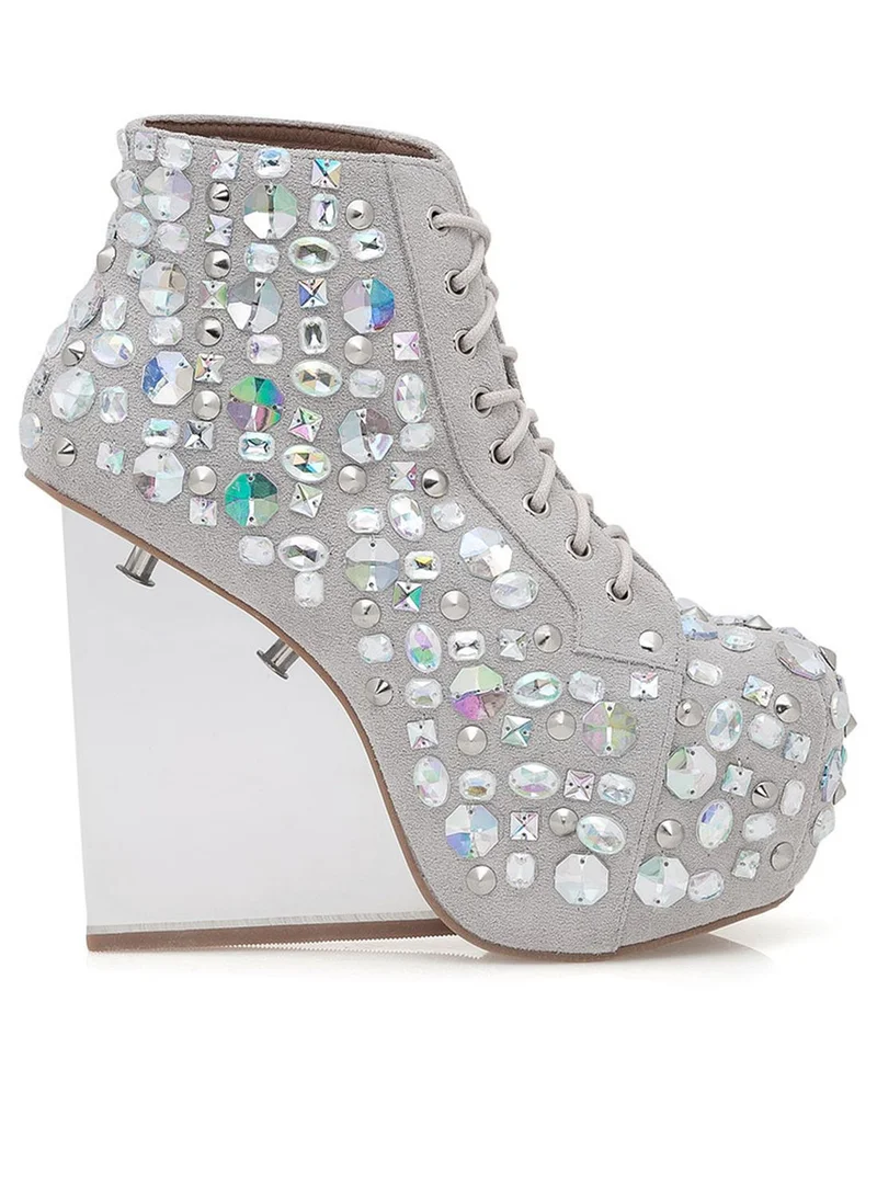 Jeffrey Campbell Dina Jewel Ankle Boots