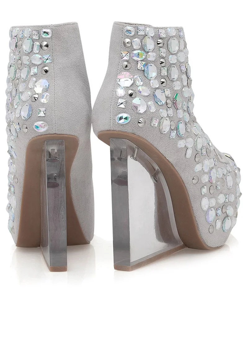 Jeffrey Campbell Dina Jewel Ankle Boots