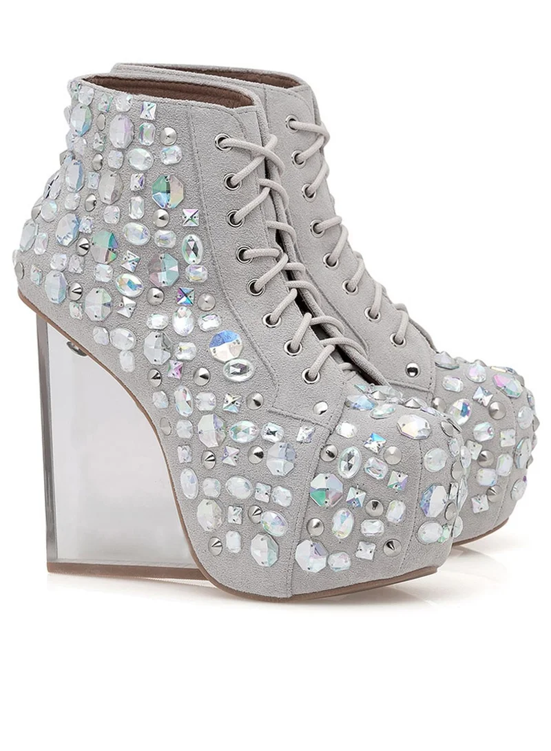 Jeffrey Campbell Dina Jewel Ankle Boots