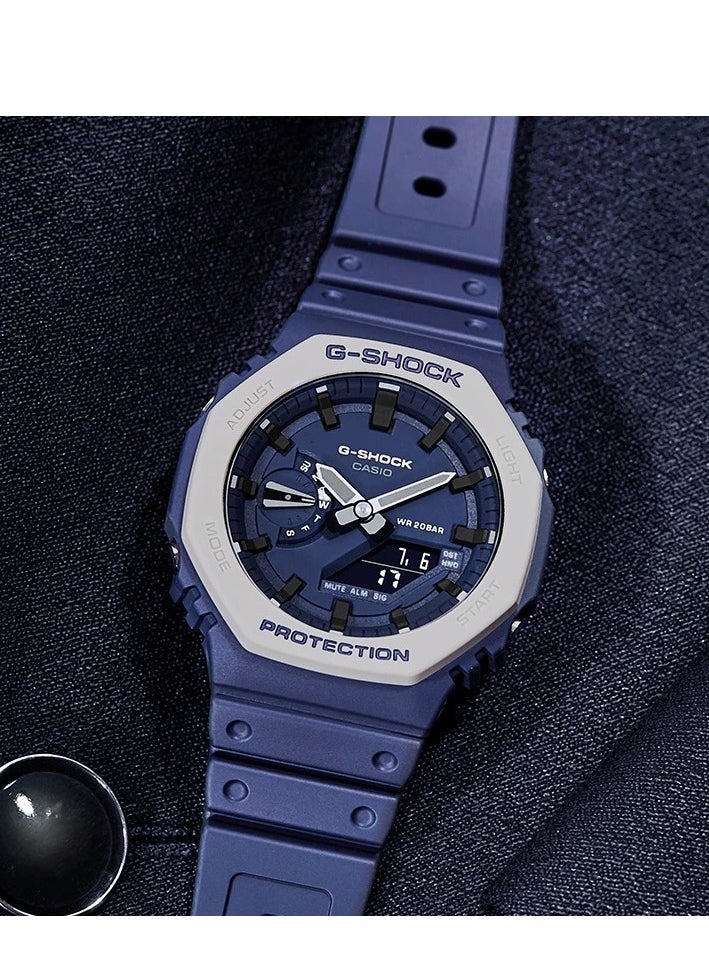 G-Shock Watch Fashion Digital Octagonal Watch with Resin Strap Comes in an Original Gift Box