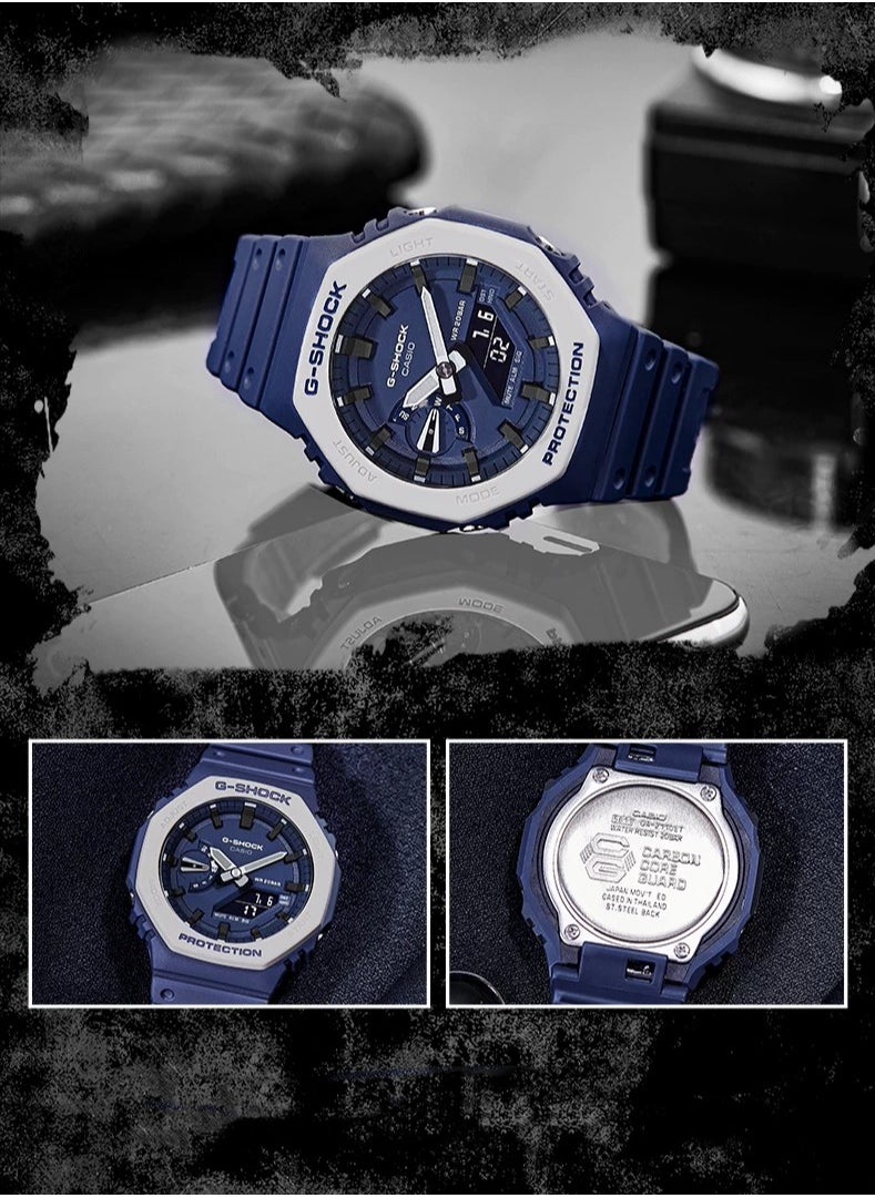 G-Shock Watch Fashion Digital Octagonal Watch with Resin Strap Comes in an Original Gift Box