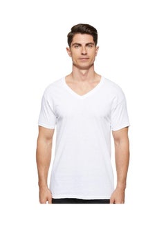 Hanes Mens 3 Pack V Neck T Shirt
