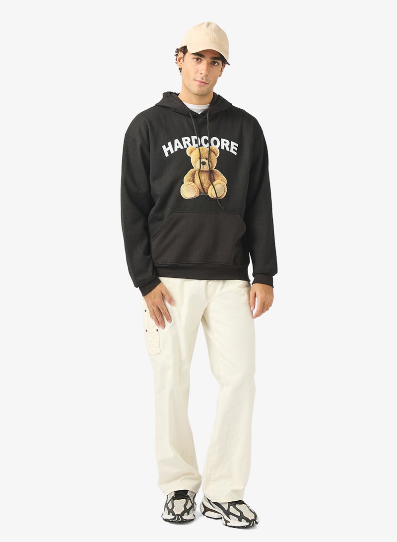 سفنتي فايف هودي بطبعة جرافيك - Image 4