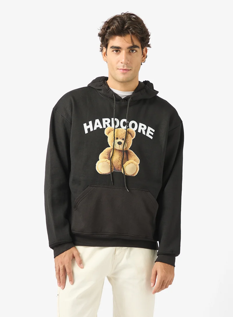 Graphic Print Hoodie