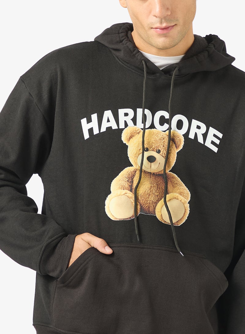 سفنتي فايف هودي بطبعة جرافيك - Image 3