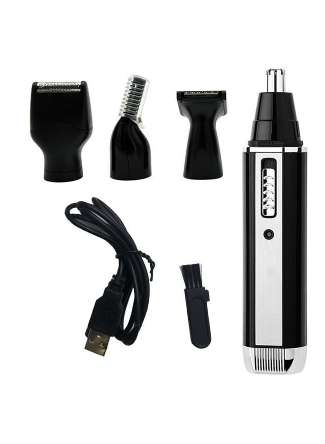 Daling Facial Hair Trimmer, All-in-1 Eyebrow Trimmer Electric Razor for Men, Rechargeable Facial Hair Shaver Detail Trimmer with Rinseable Blade for Face Beard Neck - Image 2