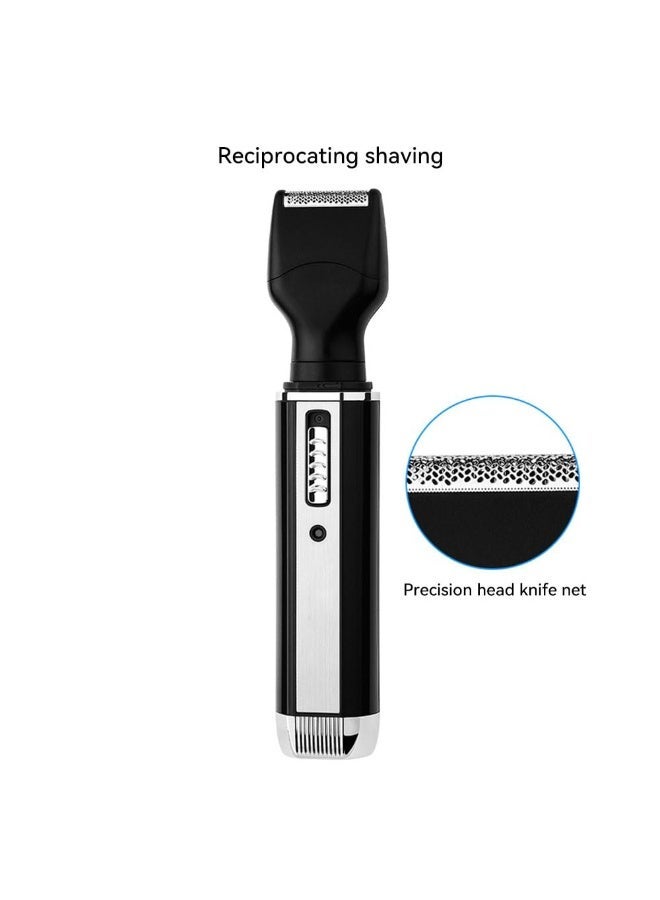 Daling Facial Hair Trimmer, All-in-1 Eyebrow Trimmer Electric Razor for Men, Rechargeable Facial Hair Shaver Detail Trimmer with Rinseable Blade for Face Beard Neck - Image 5