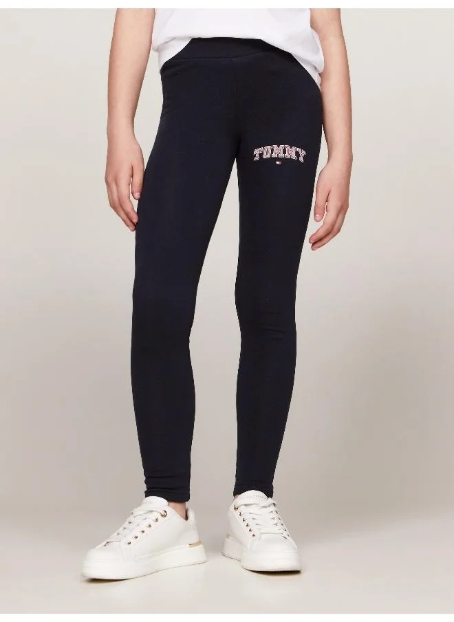 TOMMY HILFIGER Kids Logo Leggings