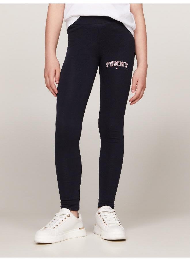 TOMMY HILFIGER Kids Logo Leggings  - Image 1