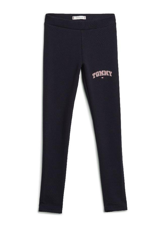 TOMMY HILFIGER Kids Logo Leggings  - Image 4