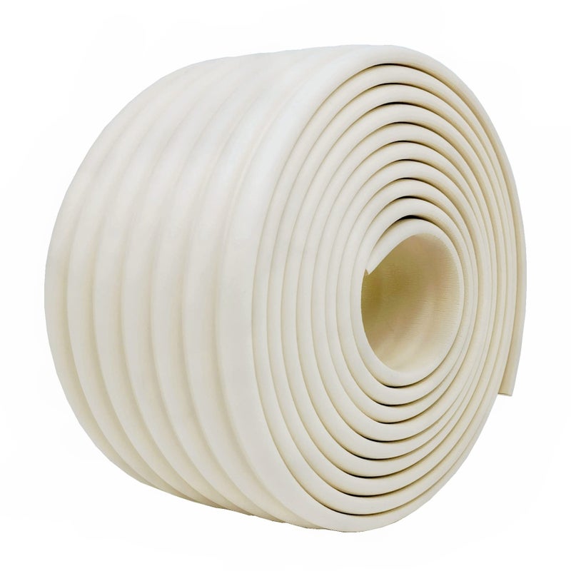 M2Cbridge Multifunctional Edge And Corner Guard Coverage Baby Safety Bumper Diy (Rice White 13.1Ft) - Image 1