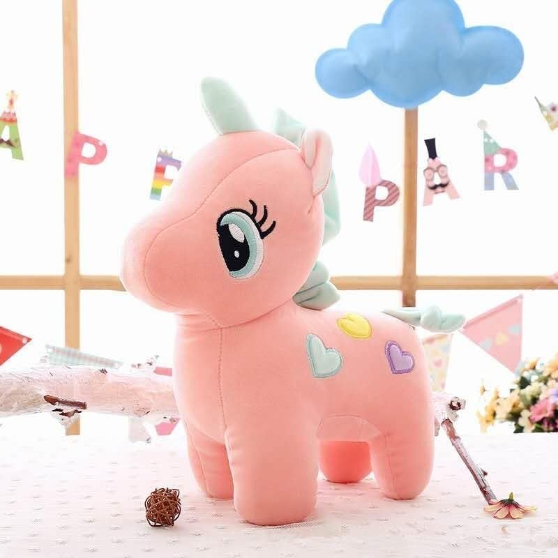 Softdreams Soft Plush Toy for Kids – Cute Stuffed Animal Soft Toy – Soft Cuddly Toy for Baby Boys & Girls, Return Gift -Multicolor Unicorn 25cm - Image 4