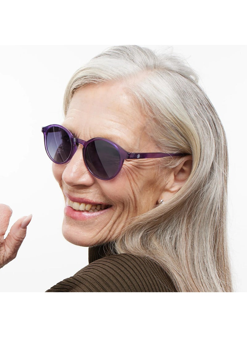 BARNER Le Marais Glossy Midnight Sun - Unisex  Round Sunglasses - Image 2