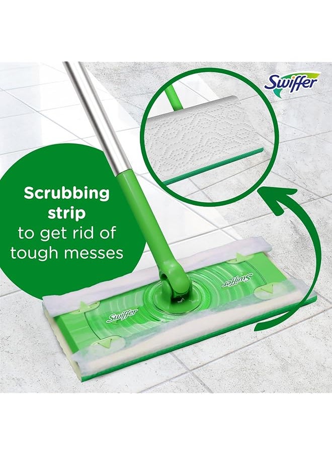 Swiffer - Sweeper 2 In 1 Mops For Floor Cleaning Dry And Wet Multi Surface Floor Cleaner Sweeping And Mopping Starter Kit Includes 1 Mop + 19 Refills 20 Piece Set - Image 1