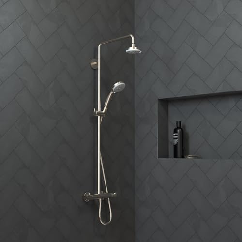 hansgrohe 100 Showerhead E 3-Jet, 2.5 GPM - Image 2