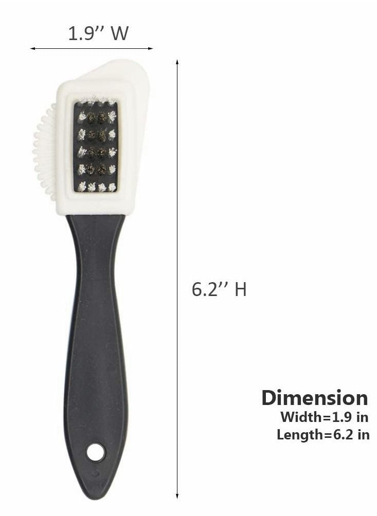 Y&D - Shoe Brush Set, 2 Pcs Suede And Scrub - Image 1