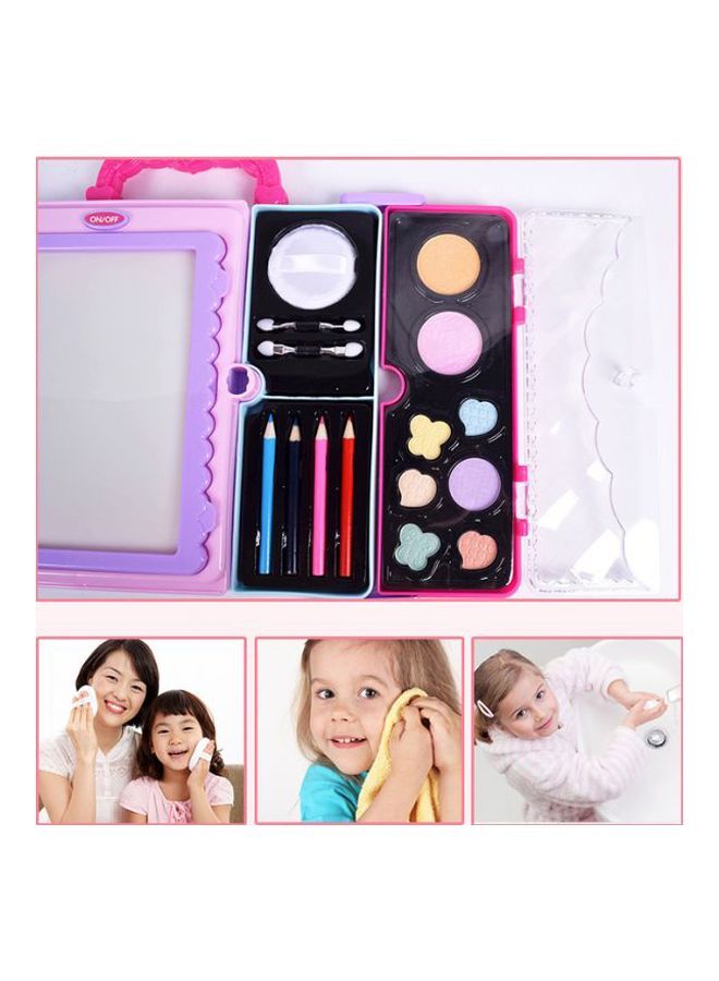 NIBEMINENT Barbie Girl Makeup Suitcase Gift Set  - Image 4