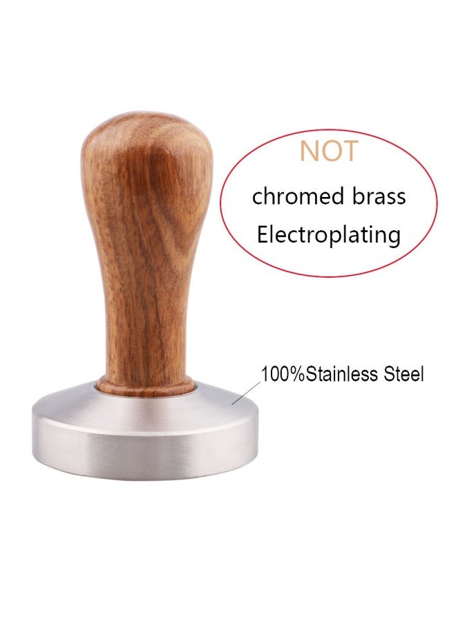 أومغوغو 49 مم - مكبس قهوة من الفولاذ المقاوم للصدأ 49 مم بارستا إسبريسو قاعدة حبوب القهوة ... - Image 2