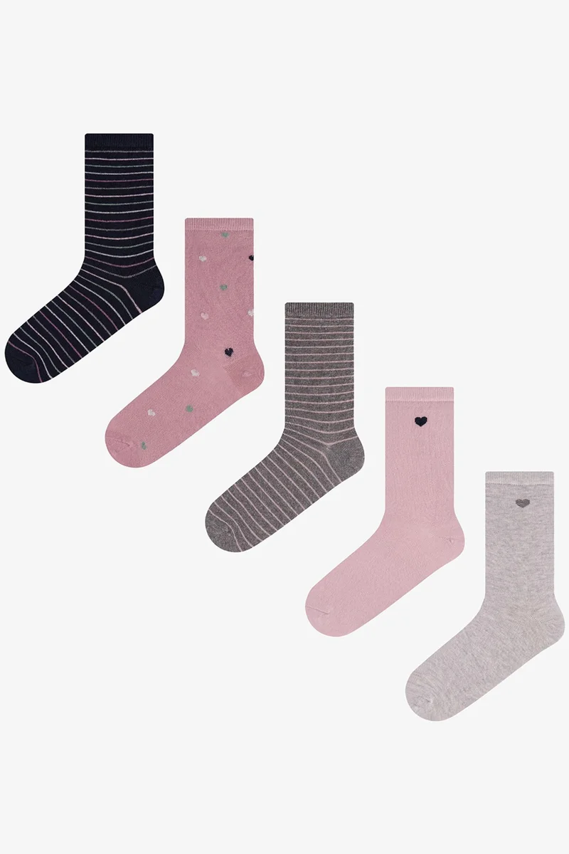 Penti PENTI Soft Hearts 2-Pack Crew Socks