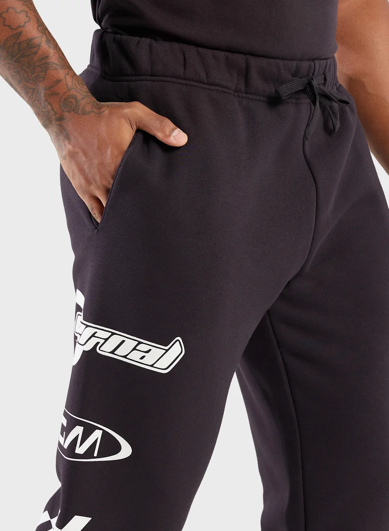 The Giving Movement Relaxed Fitted Racing Printed Sweatpants
