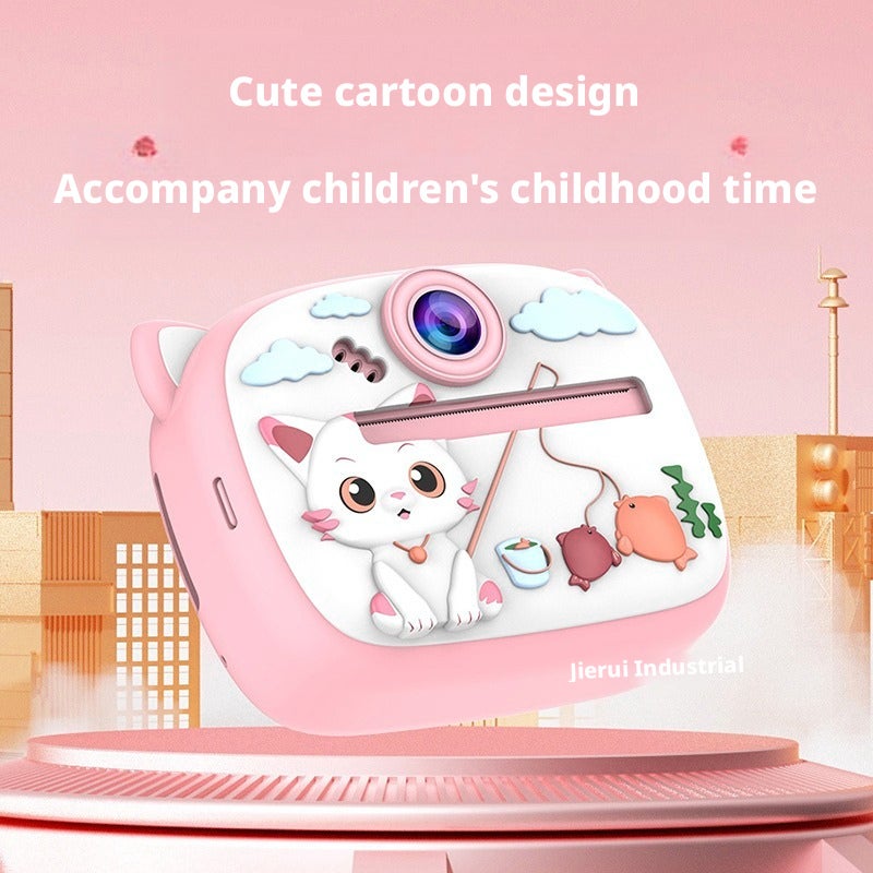 Children's Instant Camera Mini Thermal Paper Printer Digital Camera - Image 2