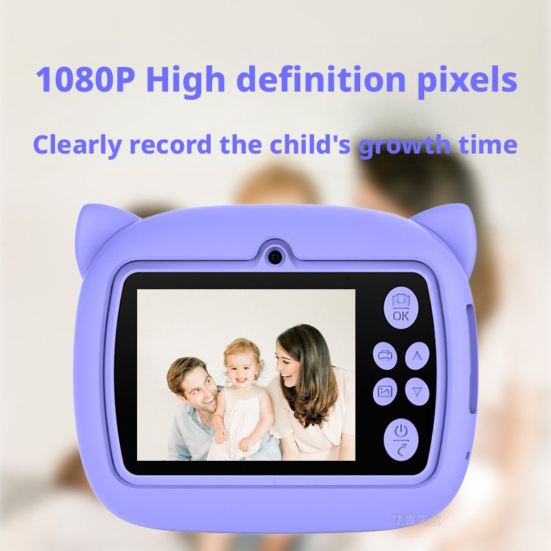 Children's Instant Camera Mini Thermal Paper Printer Digital Camera - Image 3