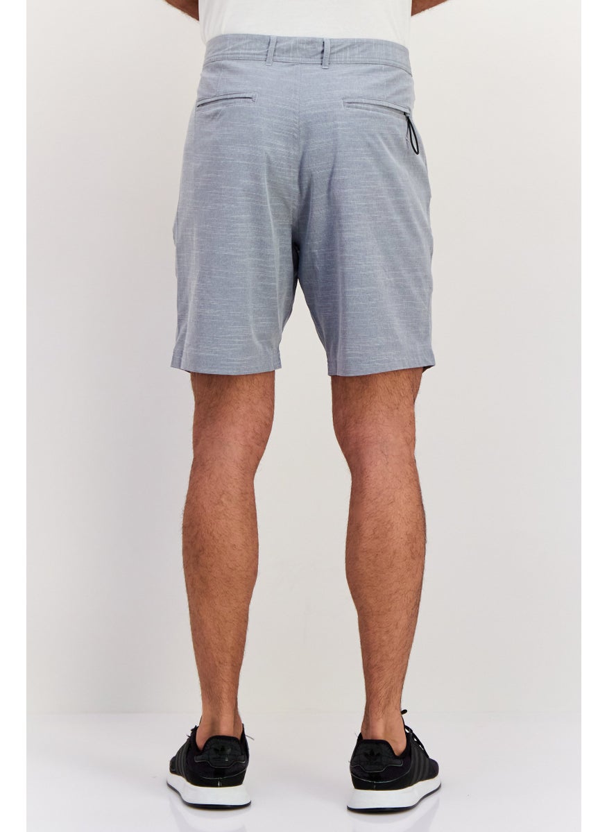 Tailorbyrd Men Sportswear Fit Golf Short, Grey  - Image 3