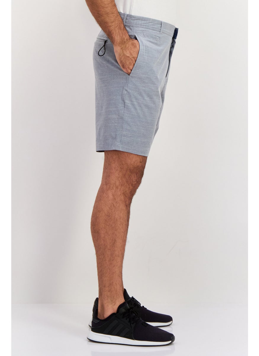 Tailorbyrd Men Sportswear Fit Golf Short, Grey  - Image 2